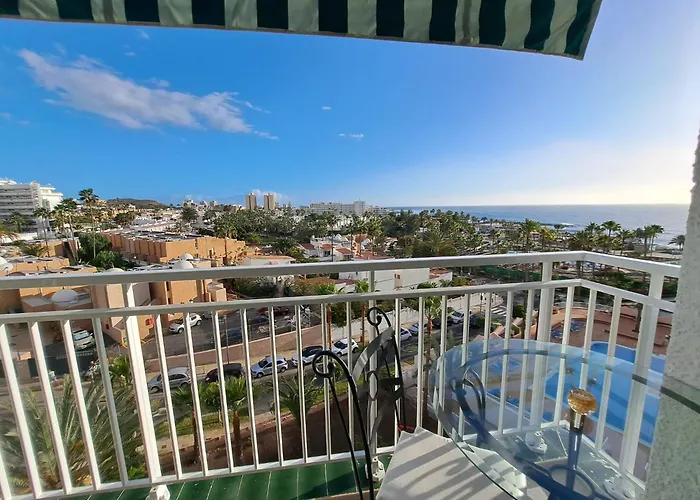 Great Ocean View, At 3 Min, One Bedroom Apartman Playa de las Américas