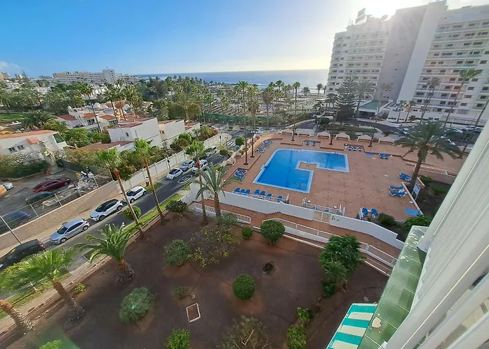 Great Ocean View, At 3 Min, One Bedroom Apartman Playa de las Américas